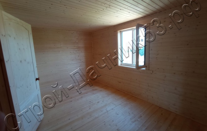 4 Брусовая баня  Б-34, 6х9м, 94.5 М², Московская область, Дмитровский район, деревня Совельево. (13)